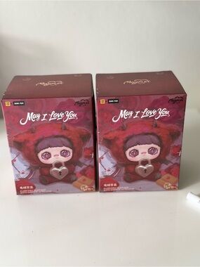 Maymei May I Love You Plush blind box 2  Set - Red/Pink Packaging (Two Boxes)